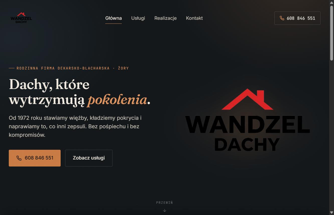 Miniatura strony Wandzel Dachy
